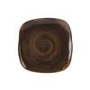 Tuxton China Inc GGM-501 Artisan Geode 9in Mushroom Porcelain Square Plate - 1dz 
