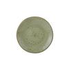 Tuxton China Inc GGO-003 Artisan Geode 7-1/4in Olive Porcelain Round Plate - 2dz 