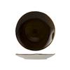 Tuxton China Inc GGW-005 Artisan Geode 9in Walnut Porcelain Round Plate - 2dz 