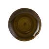 Tuxton China Inc GGW-006 Artisan Geode 10-1/4in Walnut Porcelain Round Plate - 1dz 