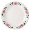 Tuxton China Inc LCA-0909 Western Rose 9in Eggshell Narrow Rim Round Plate - 2dz 