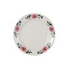 Tuxton China Inc LRA-0909 Western Rose 9in Eggshell Wide Rim Round Plate - 2dz 
