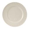 Tuxton China Inc MEA-094 Meridian 9-1/2in Amr White/Eggshell Round Plate - 2dz 
