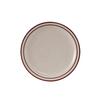Tuxton China Inc TBS-005 Bahamas 5-1/2in Amr White/Eggshell Brown Speckle Round Plate 