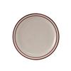 Tuxton China Inc TBS-006 Bahamas 6-1/2in Amr White/Eggshell Brown Speckle Plate - 3dz 