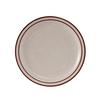 Tuxton China Inc TBS-007 Bahamas 7-1/4in Amr White/Eggshell Brown Speckle Round Plate 