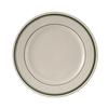 Tuxton China Inc TGB-022 Green Bay 8-3/8in Amr White/Eggshell Green Band Plate - 3dz 