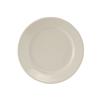 Tuxton China Inc TRE-006 Reno 6-5/8in Amr White/Eggshell Ceramic Round Plate - 3dz 