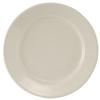Tuxton China Inc TRE-021 Reno 12in Amr White/Eggshell Ceramic Round Plate - 3dz 