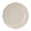 Tuxton China Inc TSC-009 Shell 9-5/8in Amr White/Eggshell Ceramic Round Plate - 2dz 
