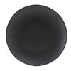 Tuxton China Inc VBA-115 Zion 11-3/4in Matte Black Porcelain Round Coupe Plate - 1dz 