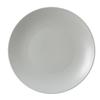 Tuxton China Inc VGA-115 Zion 11-3/4in Matte Gray Porcelain Round Coupe Plate - 1dz 