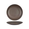 Tuxton China Inc VNA-071 Zion 7-1/8in Matte Brown Porcelain Coupe Plate - 3dz 