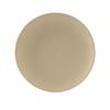 Tuxton China Inc VYA-064 Zion 6-1/2in Matte Beige Porcelain Round Coupe Plate - 3dz 
