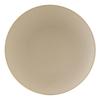 Tuxton China Inc VYA-102 Zion 9in Matte Beige Porcelain Round Coupe Plate - 1dz 