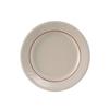 Tuxton China Inc YBA-062 Monterey 6-1/4in Eggshell with Berry Band Round Plate - 3dz 
