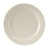 Tuxton China Inc YEA-096 Monterey 9-3/4in Amr White/Eggshell Ceramic Round Plate -2dz 