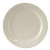Tuxton China Inc YEA-102 Monterey 10-1/4in Amr White/Eggshell Round Plate - 1dz 
