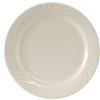 Tuxton China Inc YEA-120 Monterey 12in Amr White/Eggshell Ceramic Round Plate - 1dz 