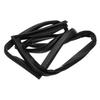 True 201573 OEM GDM-07 Replacement Wide PVC Black Gasket 