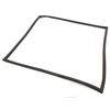 True 810816 OEM Prep Cooler Replacement 27.25in x 25in Black Door Gasket 