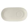 Tuxton China Inc AMU-561 AlumaTux 12-1/4in x 6-1/2in Pearl White Ceramic Platter - 2dz 