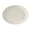Tuxton China Inc ASU-023 San Marino 13in x 10-1/8in Pearl White Ceramic Platter - 1dz 