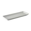 Tuxton China Inc BWZ-1341 DuraTux 13-1/2in x 5in White Ceramic Rectangular Tray - 1dz 