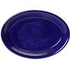 Tuxton China Inc CCH-1142 Concentrix 11-1/2in x 8-3/4in Cobalt Ceramic Platter - 1dz 