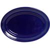 Tuxton China Inc CCH-116 Concentrix 11-1/2in x 8-3/8in Cobalt Ceramic Platter - 1dz 