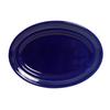 Tuxton China Inc CCH-136 Concentrix 13-3/4in x 10-1/2in Cobalt Ceramic Platter - 6 EA 
