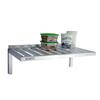 New Age 1124 60in x 24in Wall-Mounted Aluminum T-Bar Shelf 