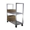 New Age 1151 63in x 27in Mobile Welded Aluminum 2-Tier Boxed Beef Truck 