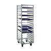 New Age 1338 26in x 20.5in Welded Aluminum Roll-In Refrigerator 18 Pan Rack 