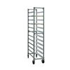 New Age 1345 26in x 20.5in Welded Aluminum Full-Height 12 Platter Rack 