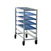 New Age 1346 30in x 15.5in Welded Aluminum Full-Height 6 Platter Rack 