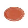 Tuxton China Inc Concentrix 11-1/2in x 8-3/4in Cinnebar Coupe Platter - 1dz - CNH-1142 