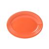 Tuxton China Inc CPH-1142 Concentrix 11-1/2in x 8-3/4in Papaya Coupe Platter - 1dz 
