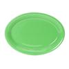 Tuxton China Inc Concentrix 9-3/4in x 7in Cilantro Ceramic Coupe Platter - 2dz - CTH-0962 
