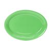 Tuxton China Inc CTH-1352 Concentrix 13-1/2in x 9-3/4in Cilantro Ceramic Platter - 6 EA 
