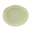 Tuxton China Inc GAS-023 Artisan 13-1/4in x 11in Sagebrush Ceramic Oval Platter - 1dz 