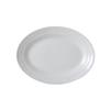 Tuxton China Inc GDP-022 Sandbar 11-3/4in Oval Porcelain White Platter - 1dz 
