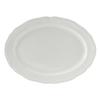 Tuxton China Inc SCH-104 Charleston 10-1/2in x 7-3/4in Porcelain White Platter - 1dz 