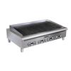 Adcraft BDCTC-48 Black Diamond 48in Countertop Radiant Charbroiler - 160k BTU 