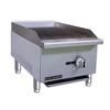 Adcraft BDECTC-16/NG Black Diamond 16in Countertop Radiant Gas Charbroiler 