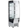Adcraft BDVACM-220 Black Diamond 7.8cuft Vertical Air Curtain Merchandiser 