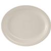 Tuxton China Inc TNR-013 Nevada 11-1/2in Amer White/Eggshell Narrow Rim Platter - 1dz 