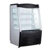 Adcraft BDVACM-320 Black Diamond 11cuft Vertical Open Air Curtain Merchandiser 