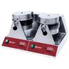 Adcraft BWM7R2S Belgian Double 7in Waffle Maker with Individual Controls 