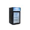 Adcraft CDFZ-1D/1.4 Black Diamond 1.4cuft 14in Countertop Merchandiser Freezer 